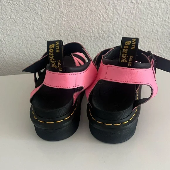 Dr. Martens | Blaire Sandals pink lemonade hydro leather-size:6 - Picture 6 of 7